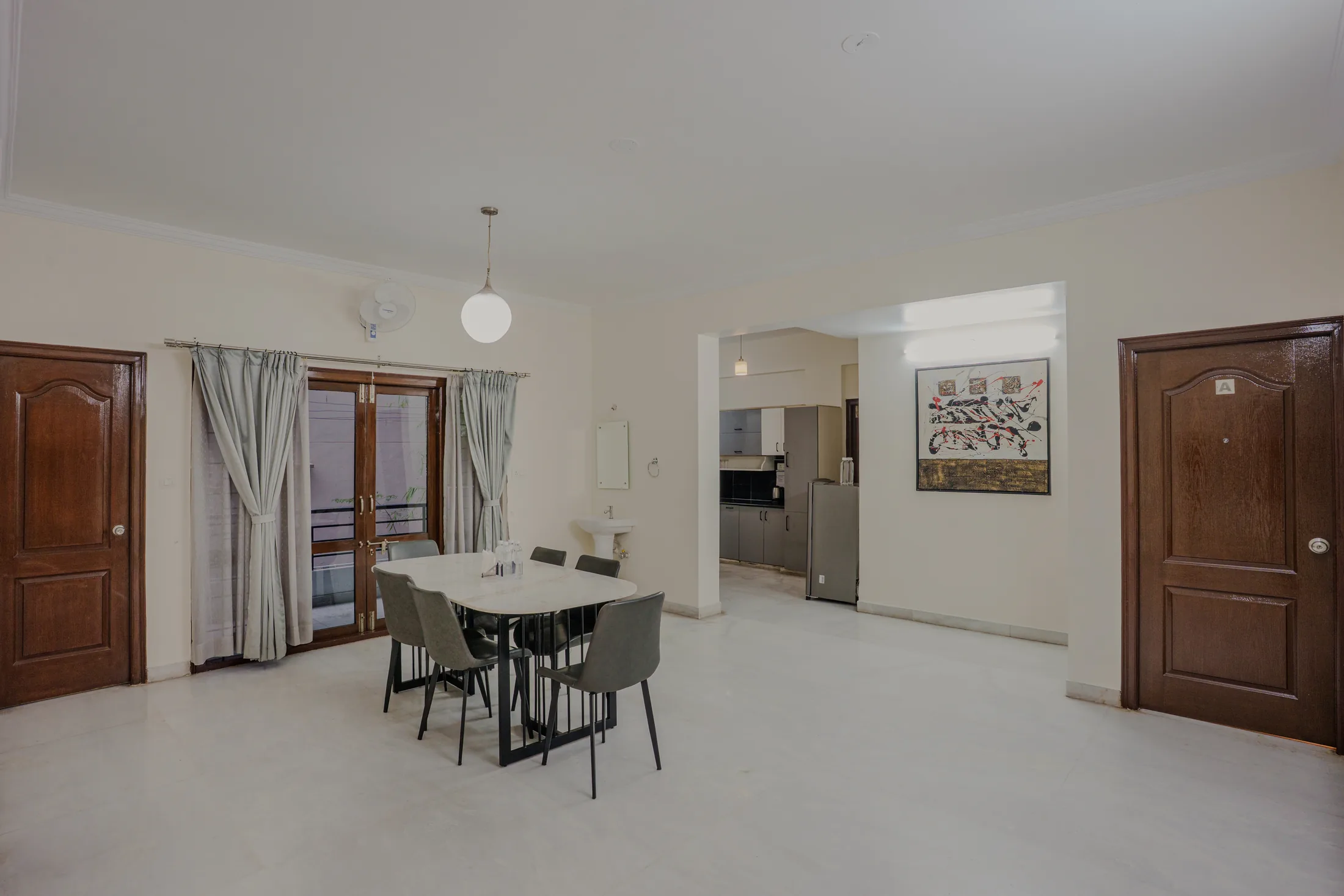 3 BHK Suite - Open Living Space