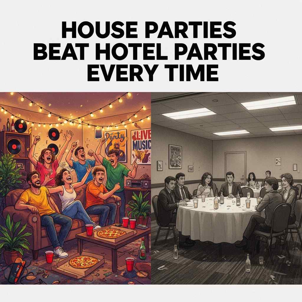 apartment for house party in gachibowli